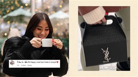 heart ysl bag|The Funniest Reactions to Heart Evangelista’s YSL .